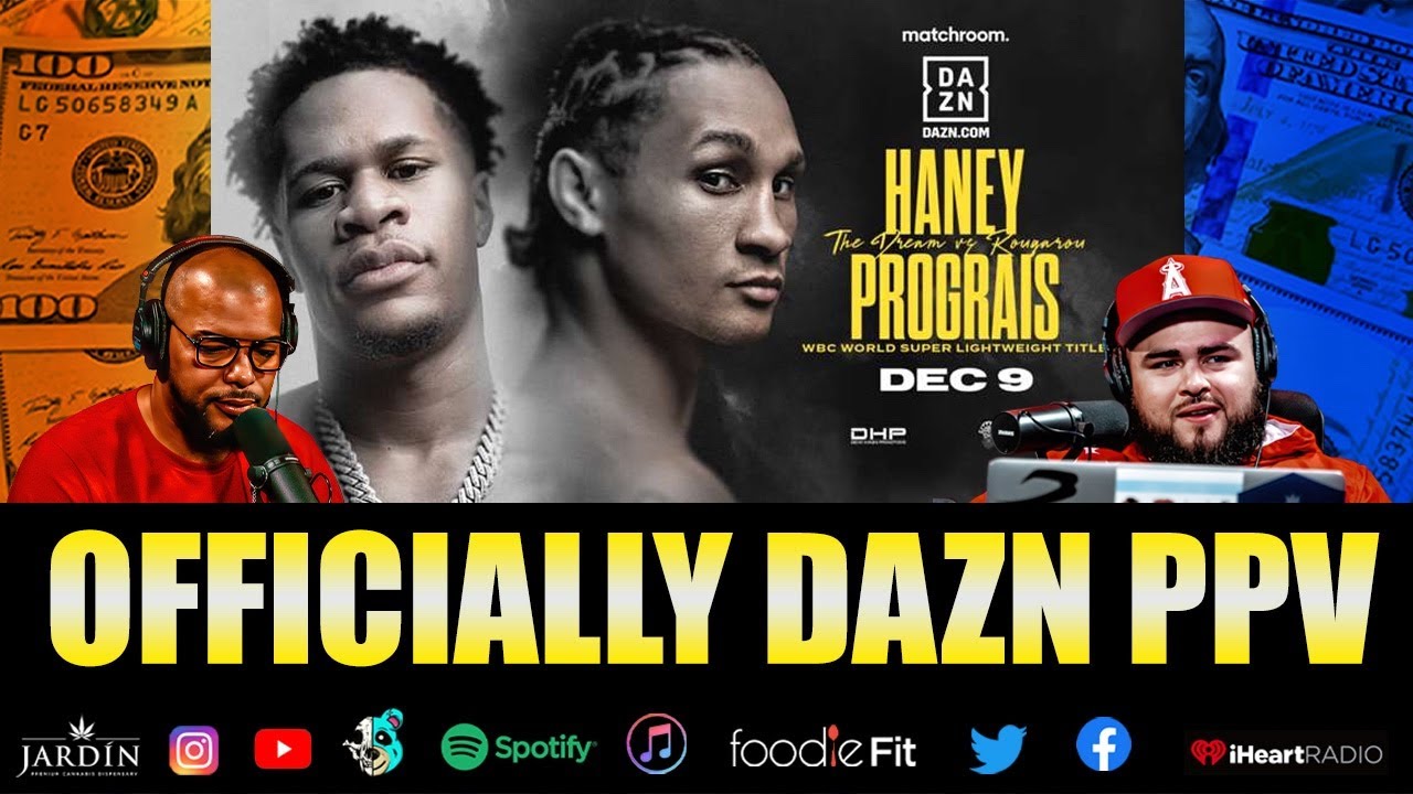 ☎️dazn Ppv: Devin Haney Vs. Regis Prograis Chase Center In San Francisco On December 9❗️