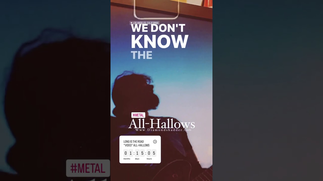 #diamondshadder #musicvideo #allhallows #videorelease #update #losangeles #metal #johnevermore #news