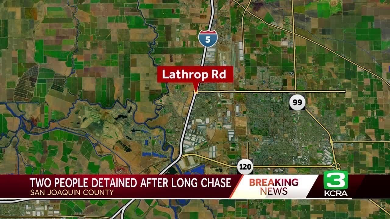 Driver Crashes Into Patrol Cars During Chase, I 5 Backed Up, San Joaquin County Deputies Say