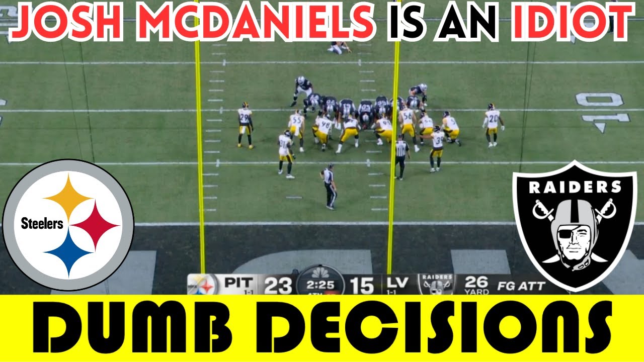 Dumb Decisions: The Stupidest Field Goal Of The 2023 Nfl Season | Steelers @ Raiders (2023)