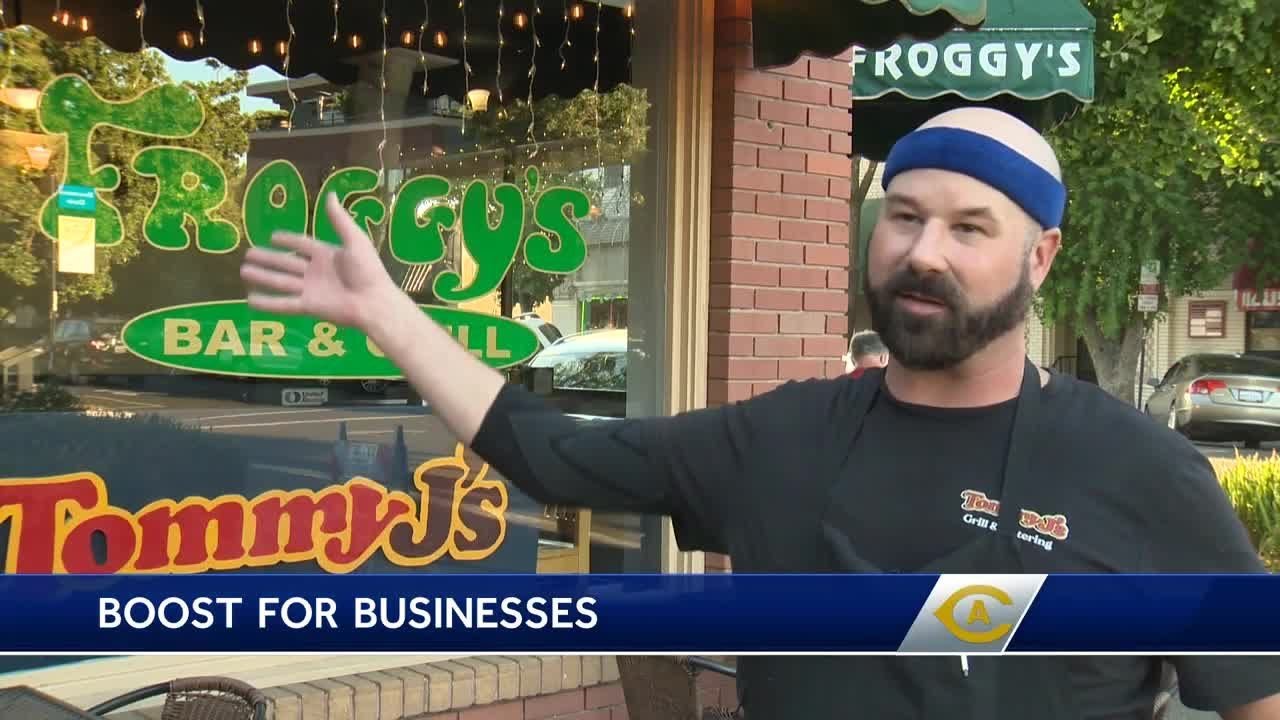 Excitement For Uc Davis Football Games Provides Downtown Businesses With A Boost