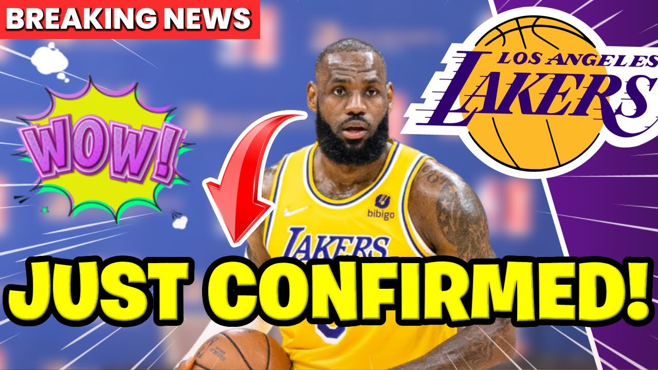 🎉 Fans Are Celebrating! Lebron James Just Confirmed! Los Angeles Lakers News Today