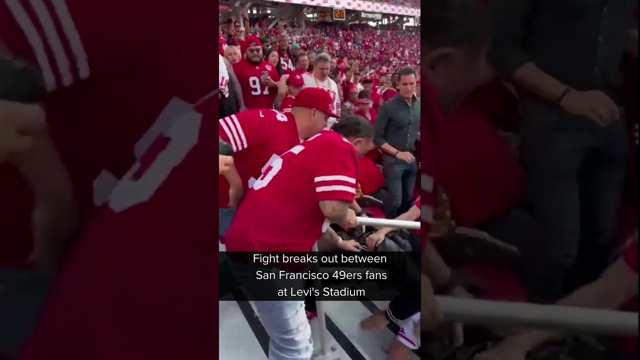 Fight Breaks Out Between San Francisco 49ers Fans At Levi’s Stadium