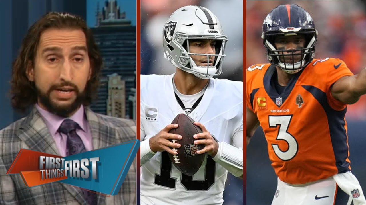 First Things First | “jimmy Garoppolo Is Clutch!” – Nick Hyped Raiders Beat Broncos 17 16 In Week 1