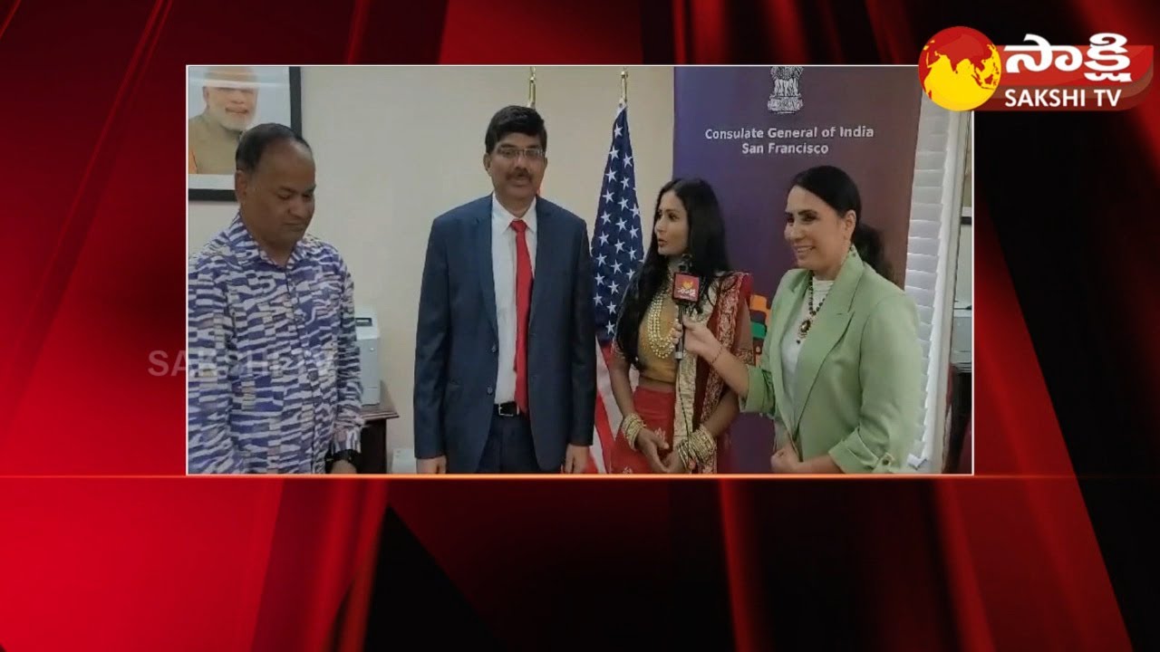 Fog Telugu Logo Launch By Consul General Of India For San Francisco Dr. Srikar Reddy| Usa @sakshitv