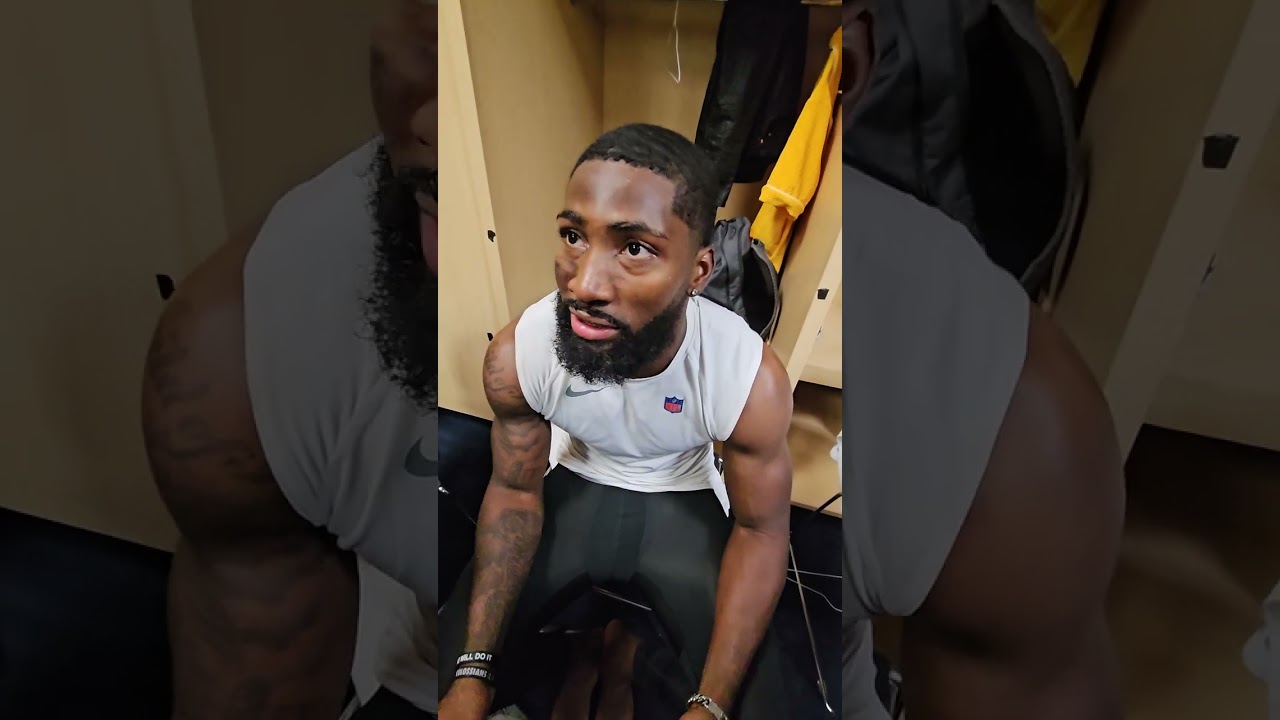 From The Las Vegas Raiders Locker Room After Beating The Denver Broncos 17 16 Cb Nate Hobbs