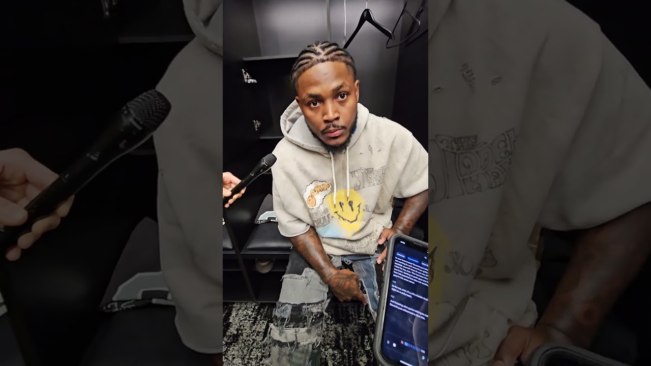 From The Las Vegas Raiders Locker Room Post Loss To The Pittsburgh Steelers: Josh Jacobs
