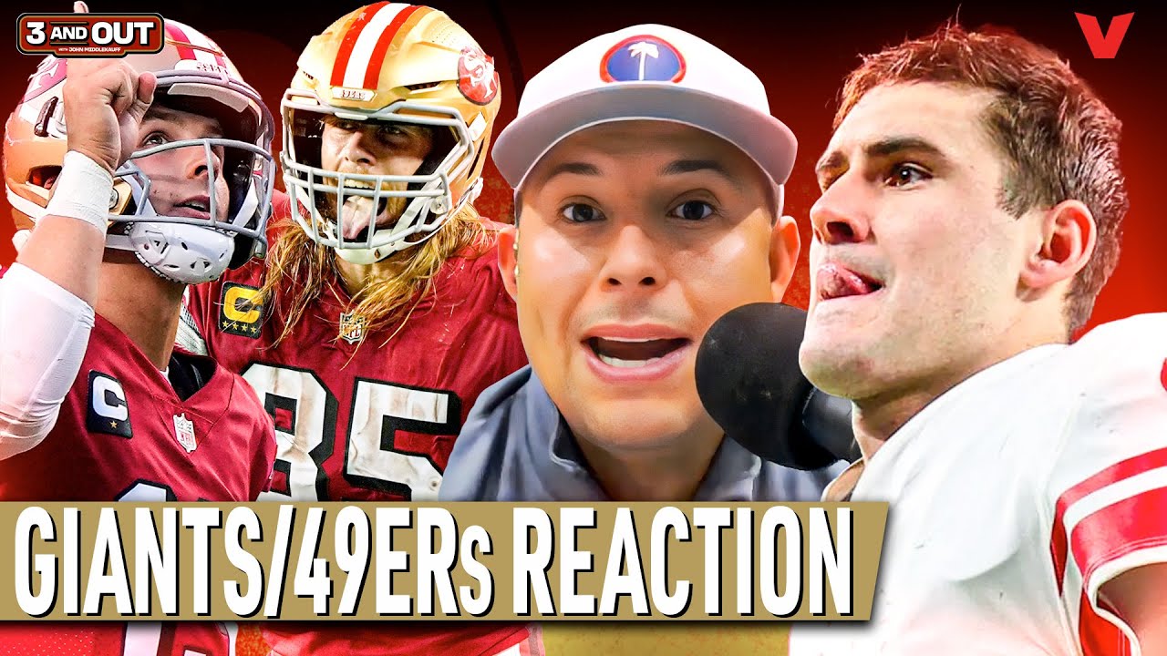Giants-49ers Reaction: Is Brock Purdy good enough to lead San Fran to Super Bowl victory? | 3 & Out 2 Giants 49ers Reaction: Is Brock Purdy Good Enough To Lead San Fran To Super Bowl Victory? | 3 & Out