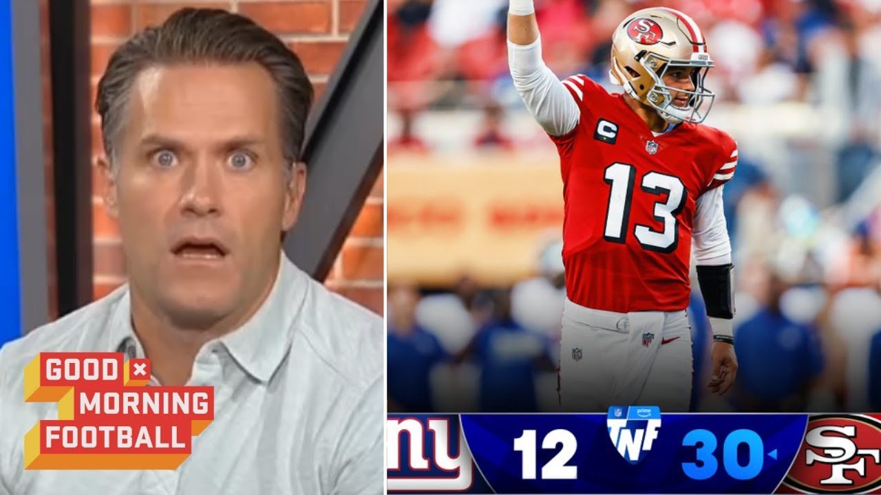 Gmfb | Kyle Brandt Goes Crazy 49ers Dominate Giants 30 12 To Remain Undefeated; Purdy: 310 Yds, 2 Td