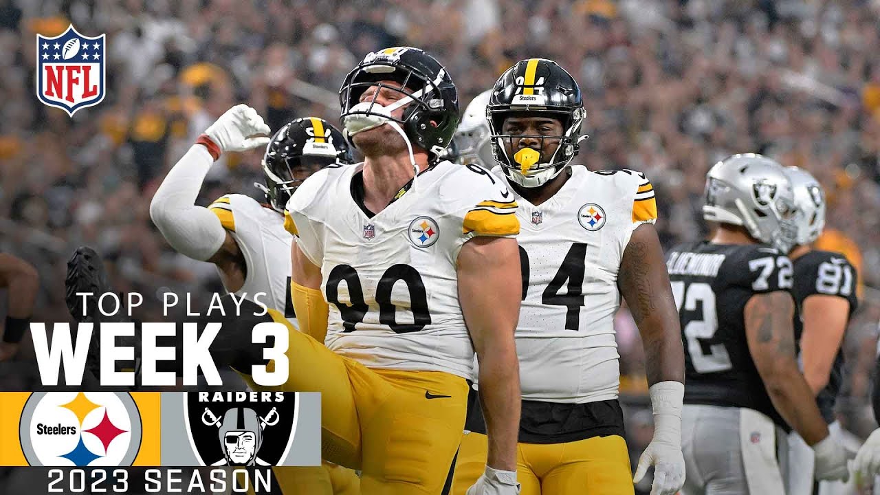 Highlights: Top Plays From Steelers 23 18 In Win Over Raiders In Week 3 | Pittsburgh Steelers