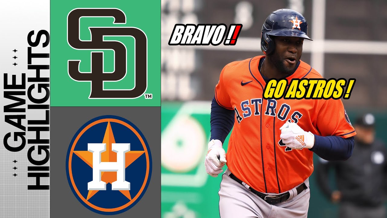 Houston Astros Vs Padres [full Game] Sep 08, 2023 | Mlb Highlights 2023