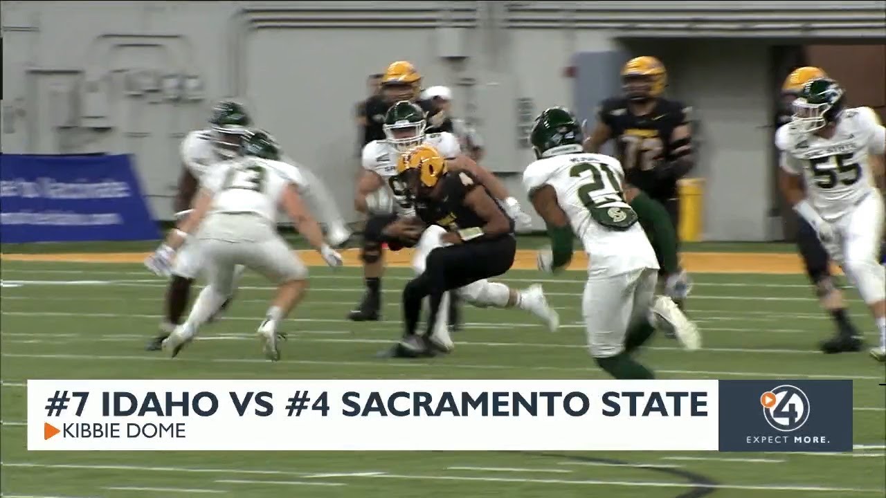 Idaho Vandals Win Conference Opener 36 27 Against Sacramento State