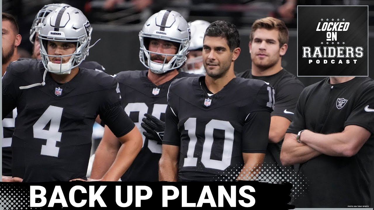 If Jimmy G Can’t Go On Sunday, Who Should The Las Vegas Raiders Turn To?