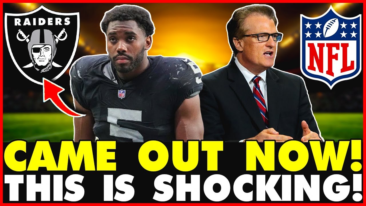 đ¨IT'S OUT NOW! I CAN'T BELIEVE HE SAID THAT! TOOK EVERYONE BY SURPRISE! LAS VEGAS RAIDERS NEWS 1 đ¨itâs Out Now! I Canât Believe He Said That! Took Everyone By Surprise! Las Vegas Raiders News