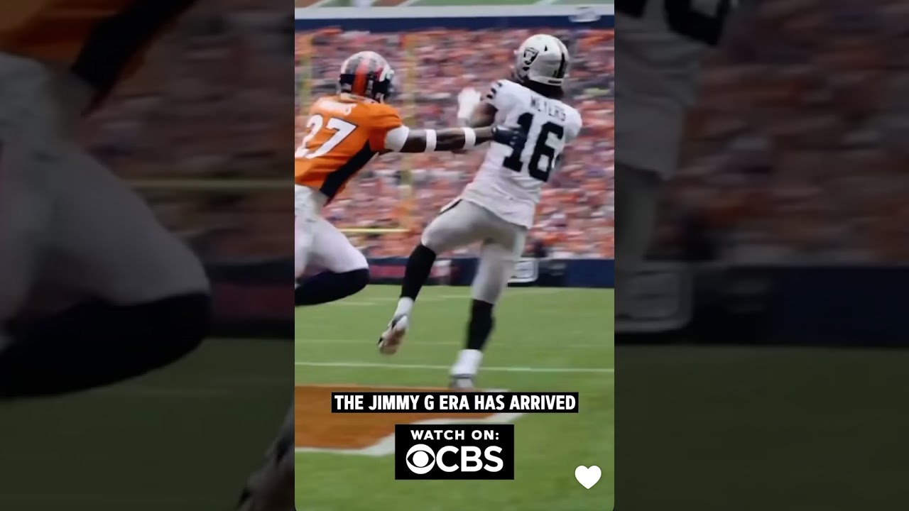 Jimmy G Throws Td! #nflnews #nflfootball #nfl #explore #sports #lasvegasraiders #nfldraft