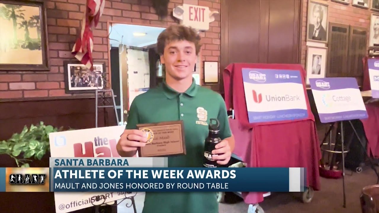 Jones And Mault Honored With Athlete Of The Week Awards At Sb Round Table Luncheon