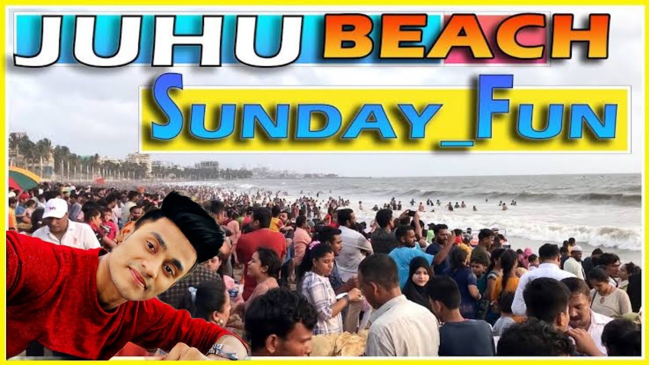 Juhu Beach Mumbai !! Santacruz Juhu Chowpatty !! Andheri West Juhu Beach Mumbai Beach Video