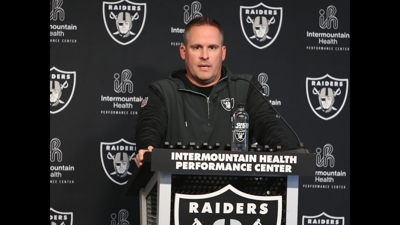 Las Vegas Raiders Josh McDaniels Wednesday Press Conference Ahead of Going to Los Angeles Chargers 1 Las Vegas Raiders Josh Mcdaniels Wednesday Press Conference Ahead Of Going To Los Angeles Chargers