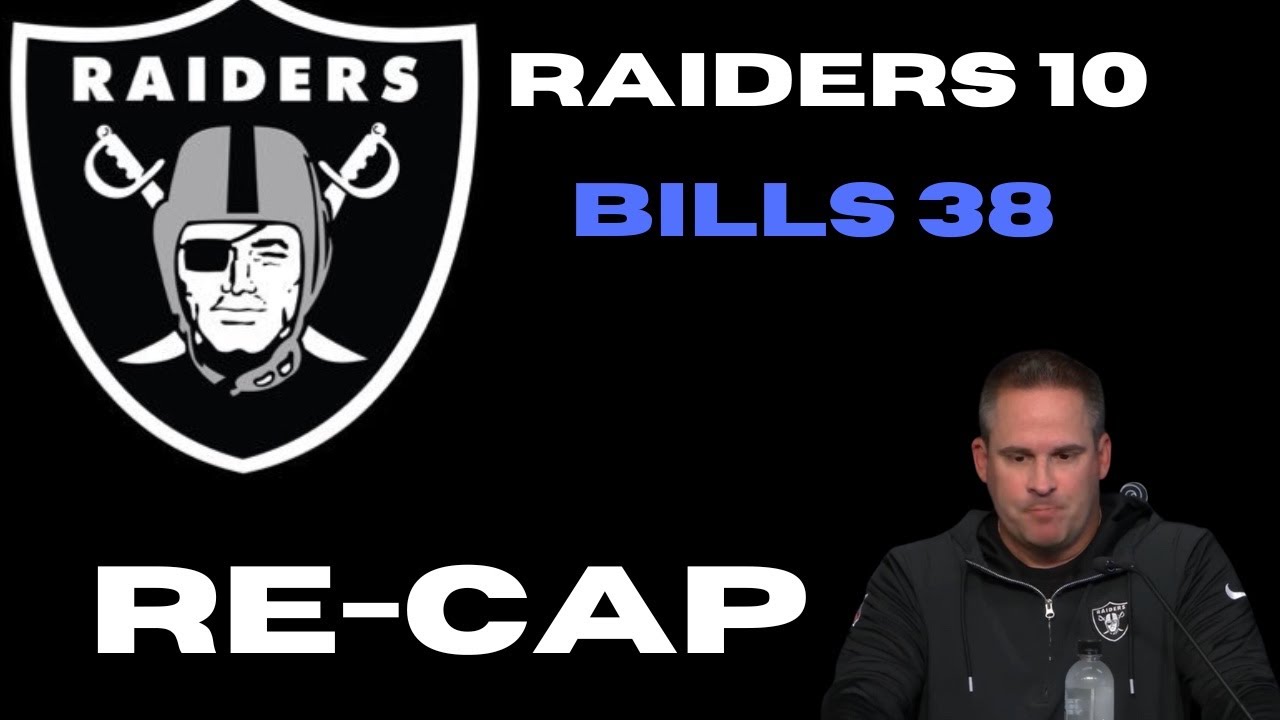 Las Vegas Raiders Lose 38 10 Against Bills Recap