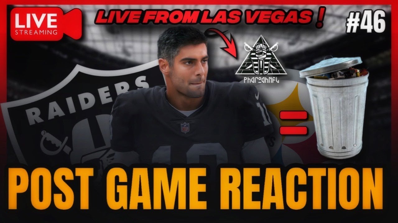 Live From Las Vegas! Raiders Steelers Post Game Reaction