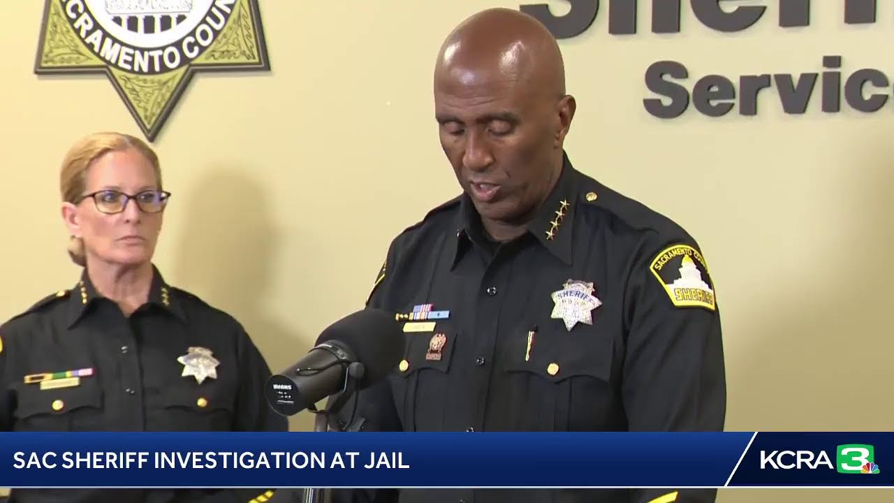 Live | Sacramento County’s Sheriff Is Announcing The Results Of An Investigation At The Main Jail.