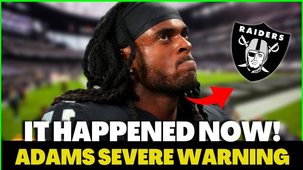 🚨🔥look At This! The Weather Heated Up, Adams Broke His Silence! Raiders News