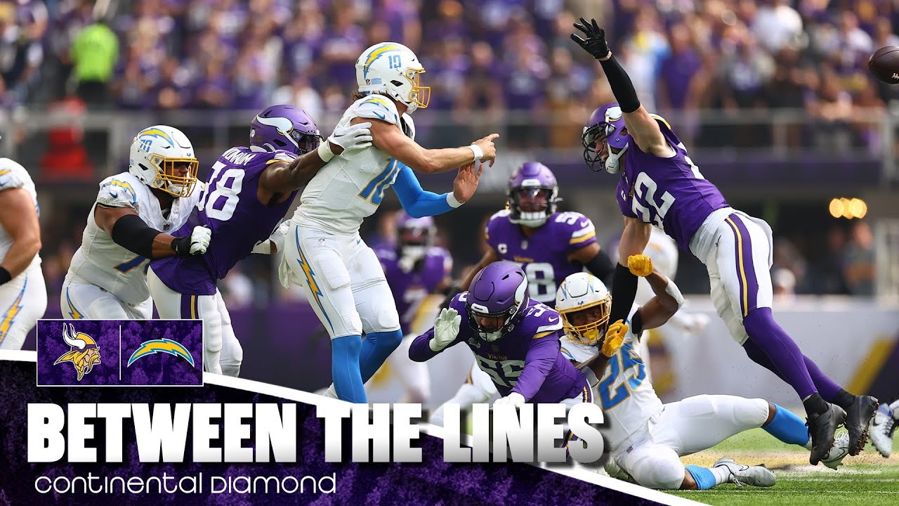 Los Angeles Chargers 28, Minnesota Vikings 24 | Between The Lines