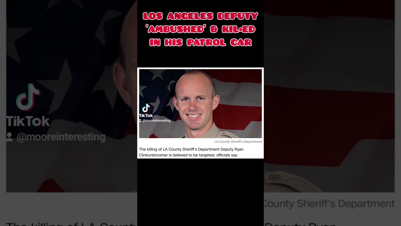 LOS ANGELES DEPUTY WAS AMBUSHED AND KIL•ED IN HIS PATROL CAR! #news #breakingnews 2 Los Angeles Deputy Was Ambushed And Kil•ed In His Patrol Car! #news #breakingnews
