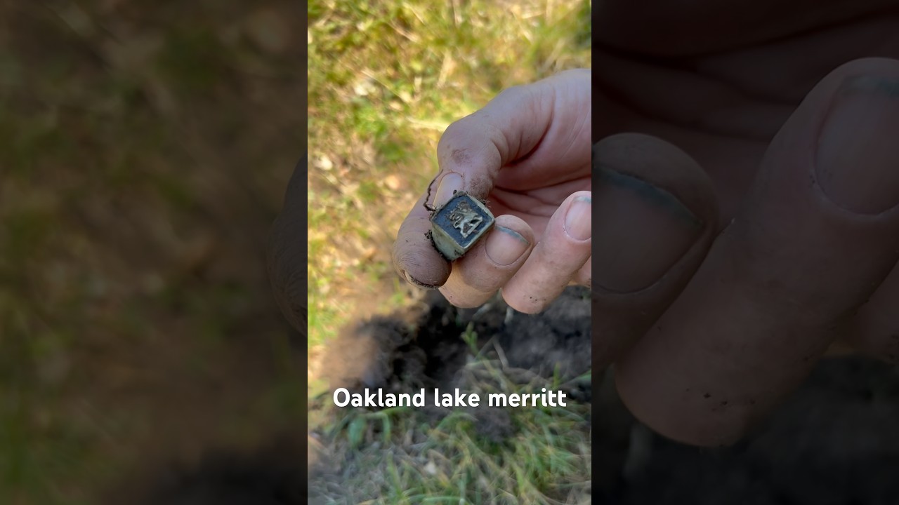 Metal Detecting Oakland’s Lake Merritt #metaldetecting #foryou