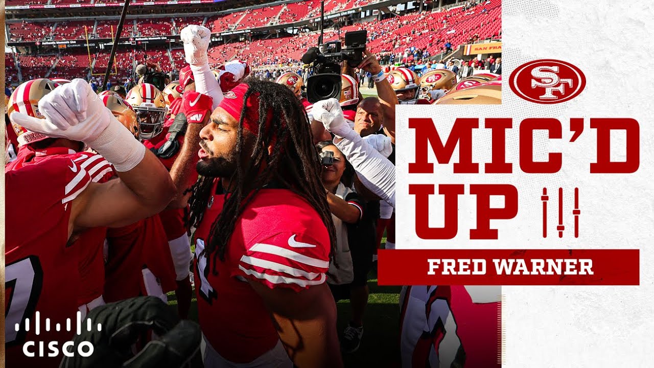 Mic’d Up: Fred Warner Is Locked In For 49ers Primetime Win