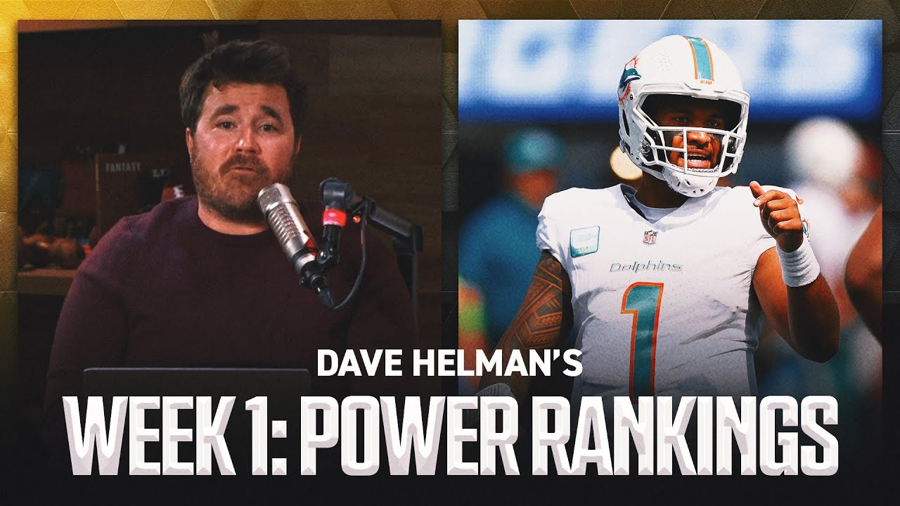 Nfl Power Rankings: Tua Leads Dolphins’ Rise, Giants Fall & Rams Made A Statement To The Nfl?