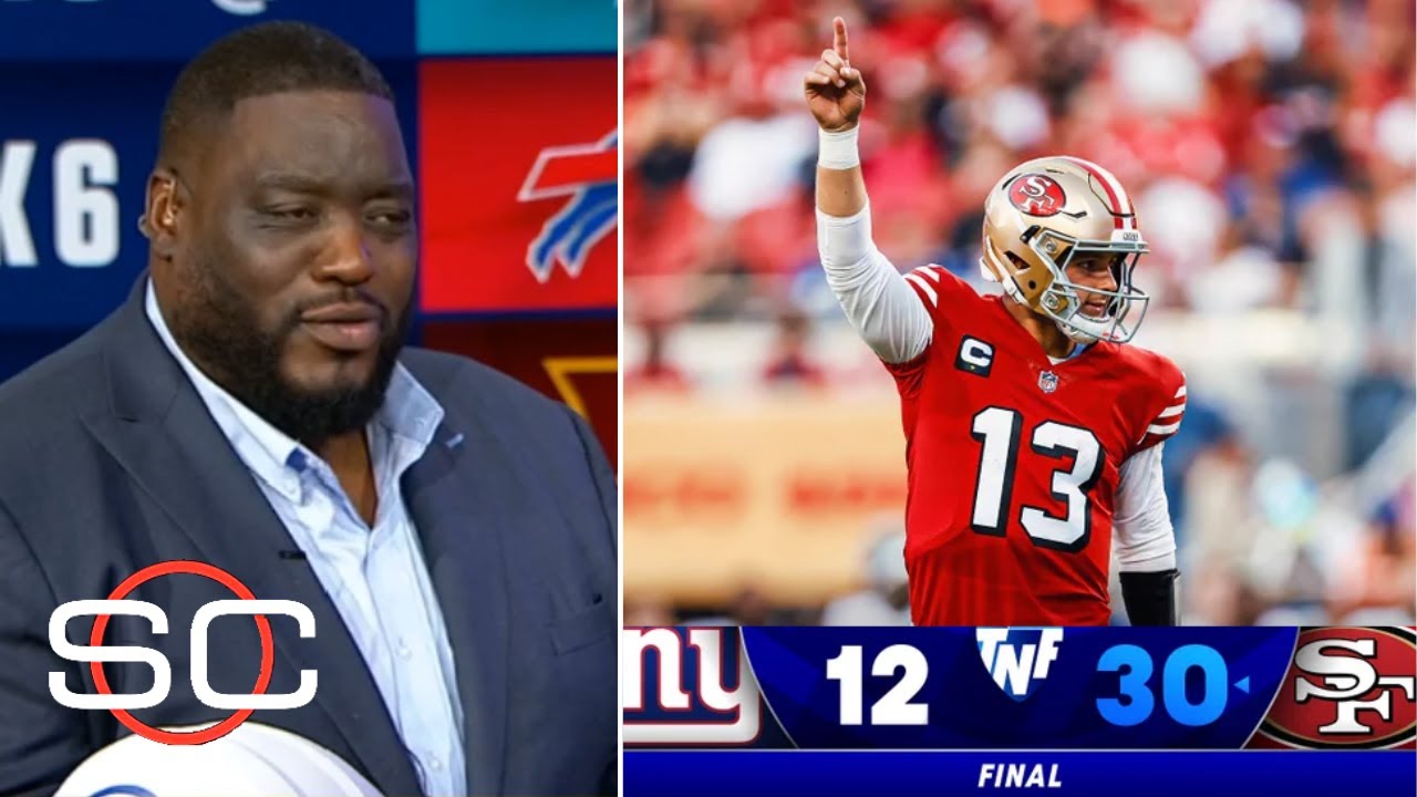 Niners remain undefeated!! - Damien Woody reacts to San Francisco 49ers rout New York Giants 30-12 1 Niners Remain Undefeated!! – Damien Woody Reacts To San Francisco 49ers Rout New York Giants 30 12