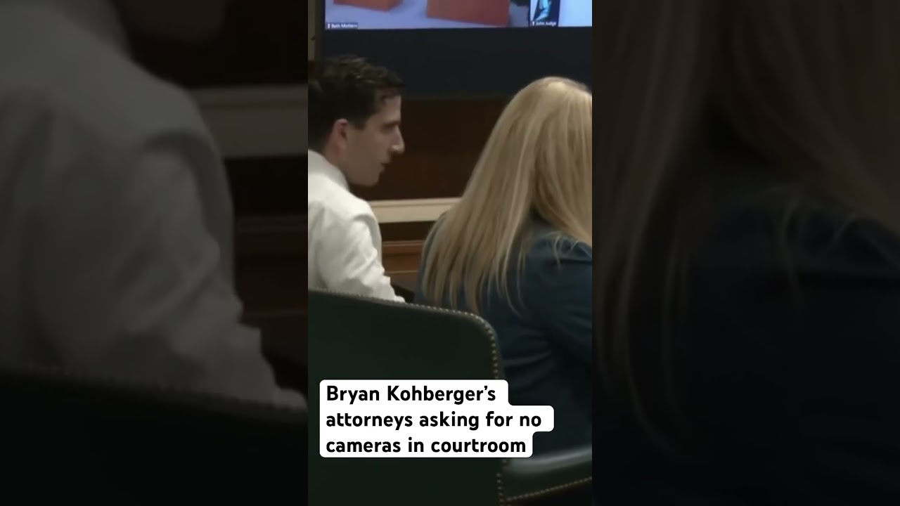 No Cameras In Courtroom For Idaho Murders Trial? Bryan Kohberger’s Attorneys Making The Case #shorts