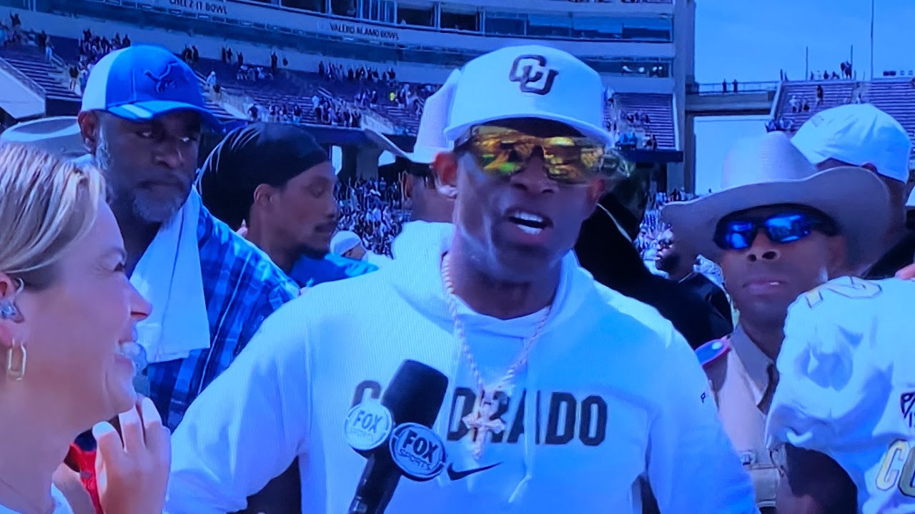 On Colorado Head Coach Deion Sanders Win Over Tcu Starting Run On Hbcu Players To Power Five Teams