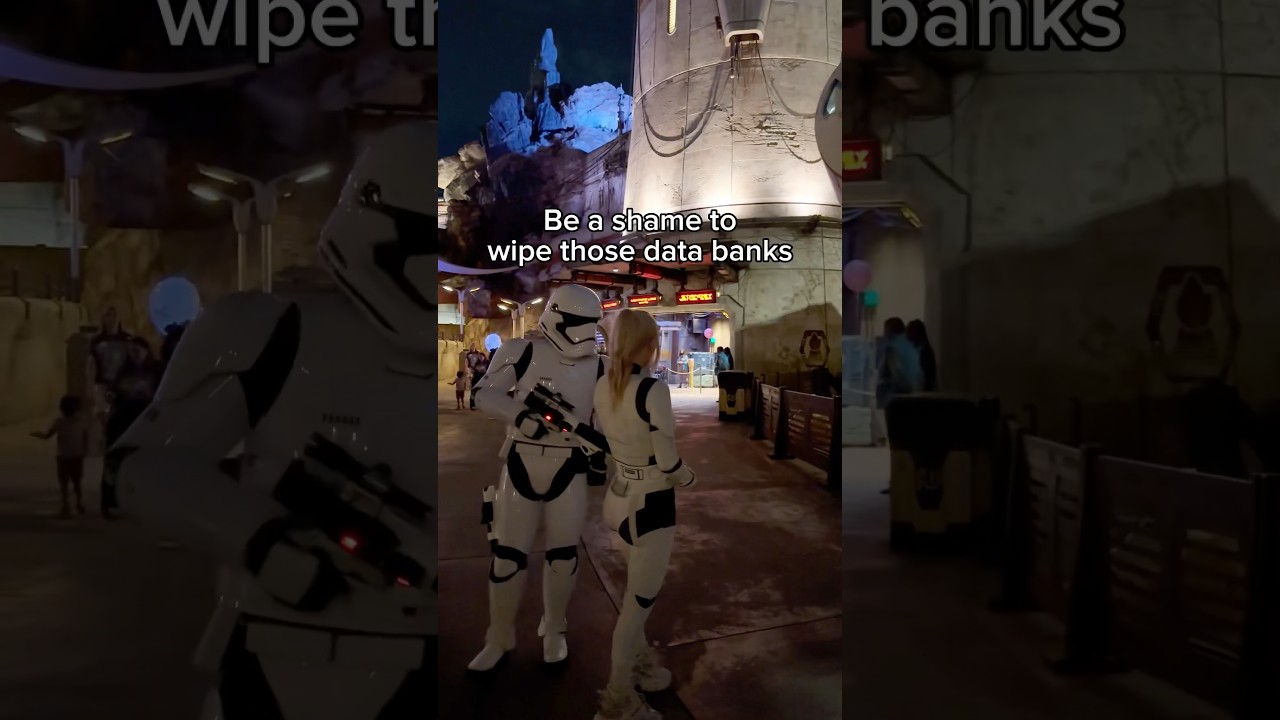 On Patrol: Millennium Falcon #stormtrooper #starwars #disney