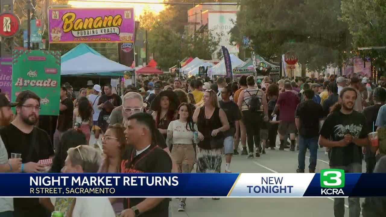 Our Street Night Market On R Street