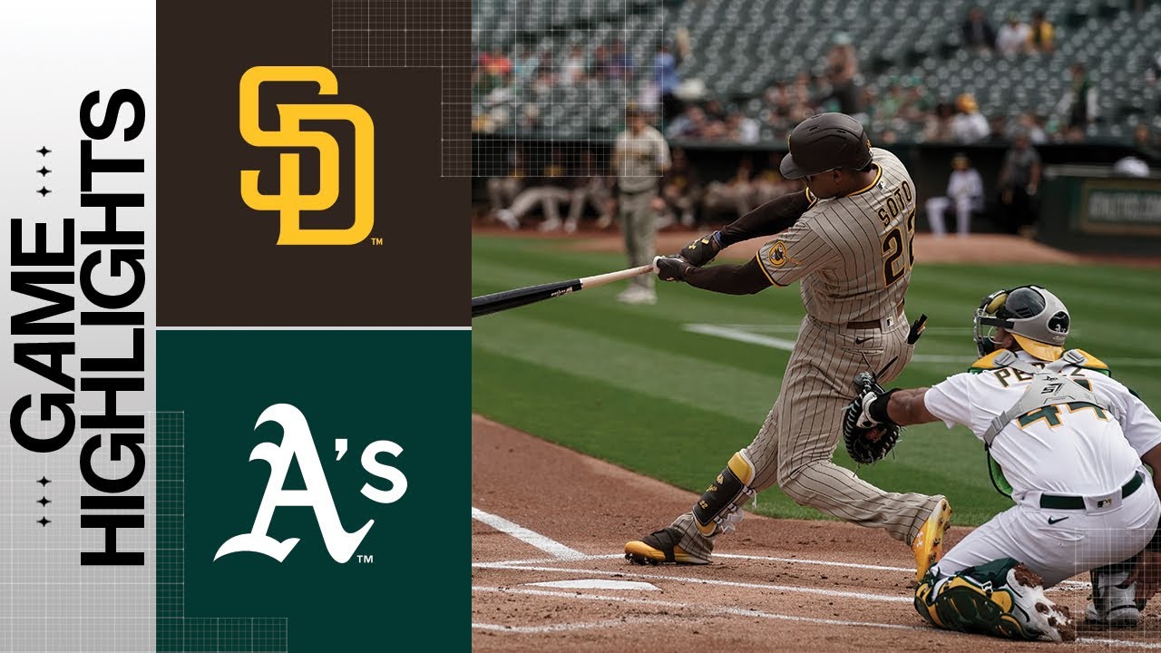 Padres Vs. A’s Game Highlights (9/16/23) | Mlb Highlights