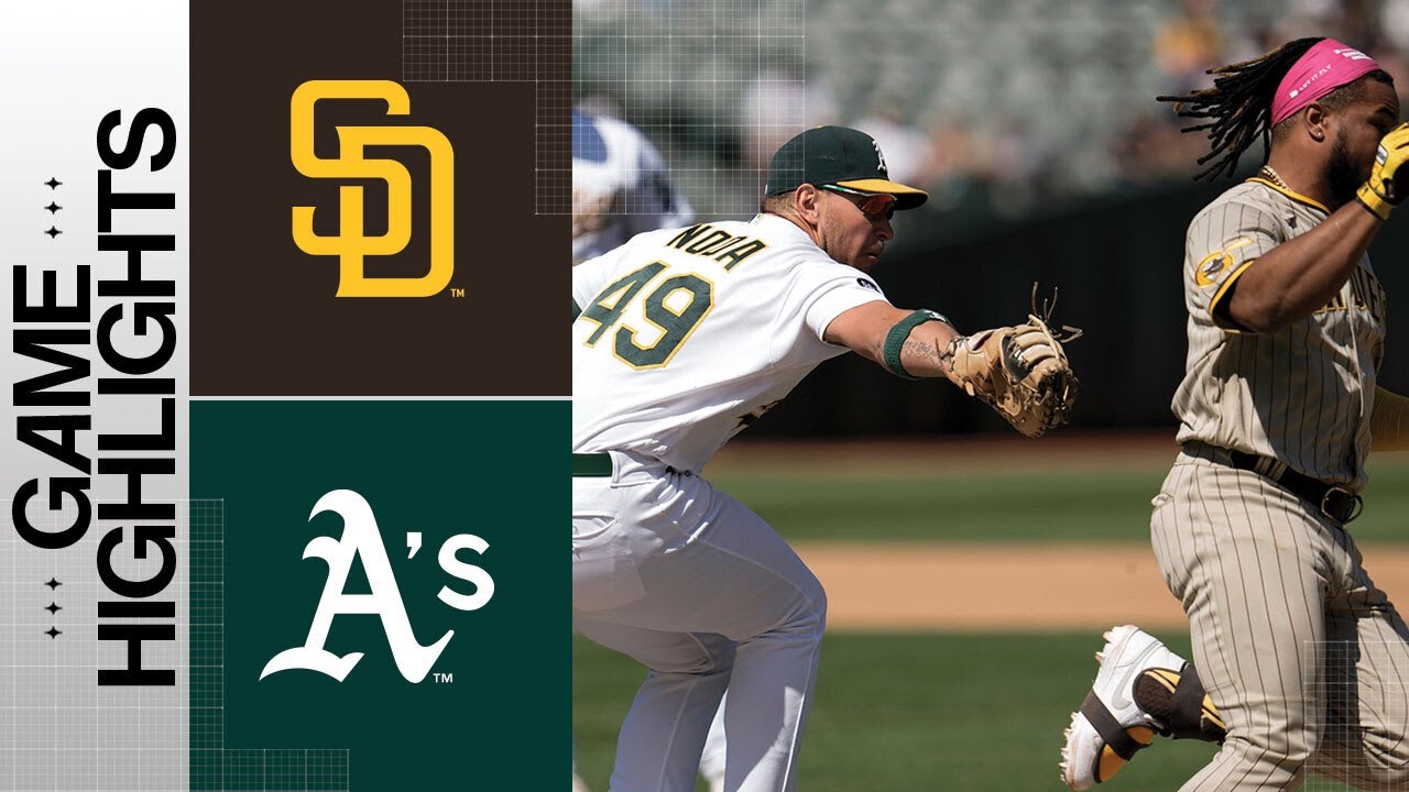 Padres vs. A's Game Highlights (9/17/23) | MLB Highlights 2 Padres Vs. A’s Game Highlights (9/17/23) | Mlb Highlights
