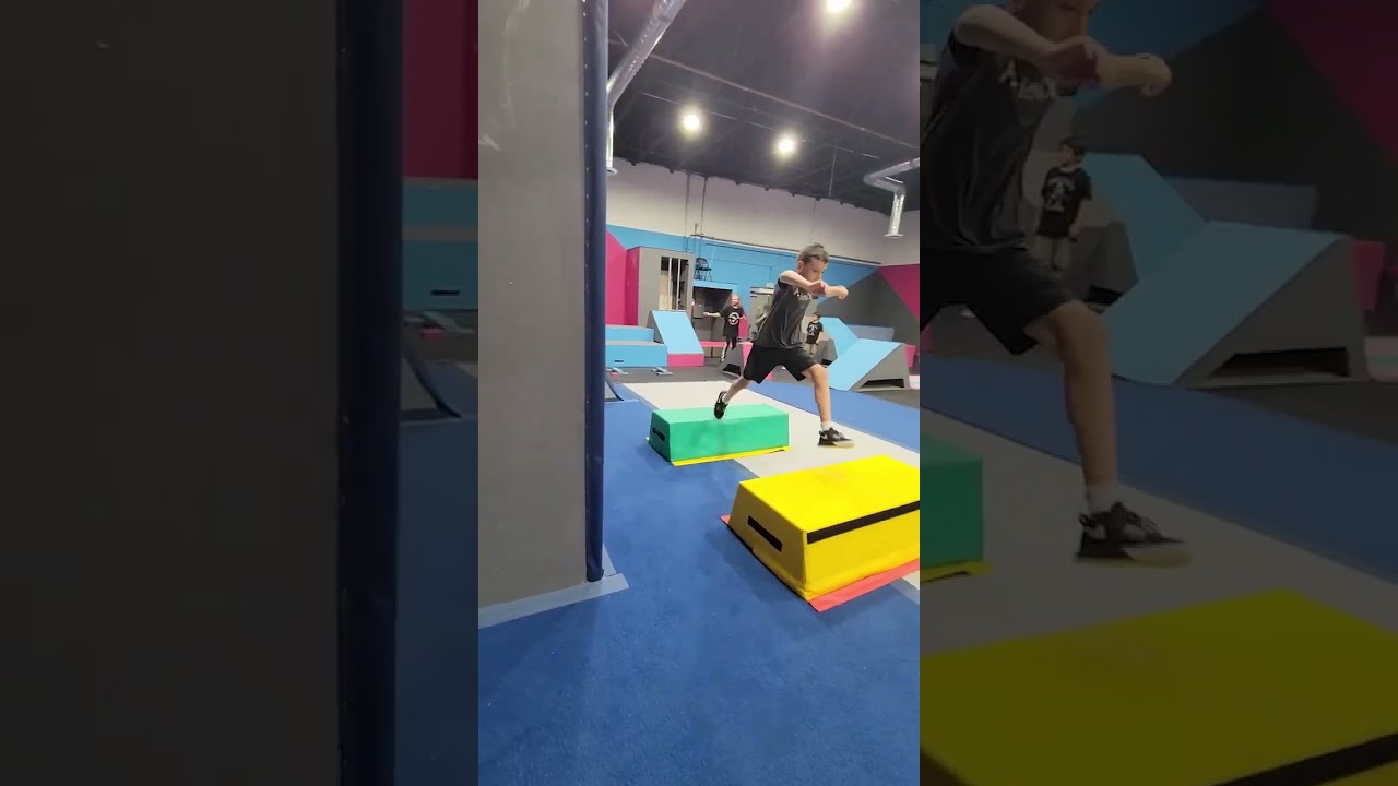 Parkour Jump Training | Freedom In Motion Parkour Gym Riverside California