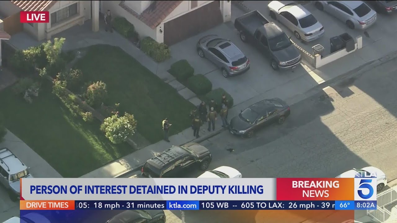 Person Detained In Shooting Death Of Los Angeles County Sheriff’s Deputy Ryan Clinkunbroomer