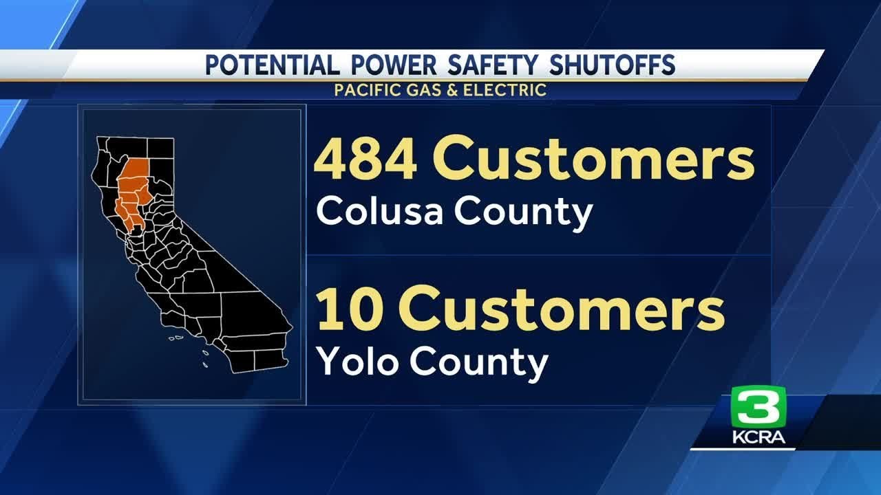Pg&e Says 5,200 Customers In Northern California Could Face Power Shutoffs To Prevent Wildfires