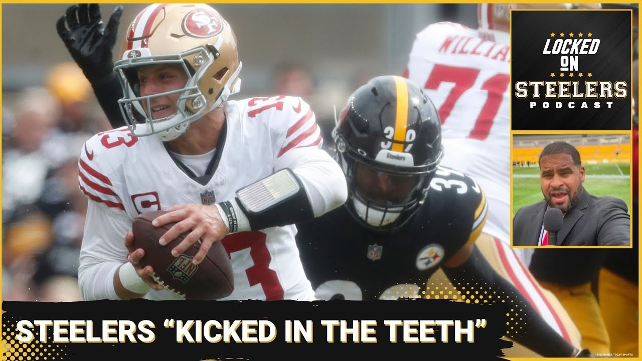 Pittsburgh Steelers 'Kicked in the Teeth" by San Francisco 49ers 30-7 | Postgame Reaction/Analysis 2 Pittsburgh Steelers ‘kicked In The Teeth” By San Francisco 49ers 30 7 | Postgame Reaction/analysis