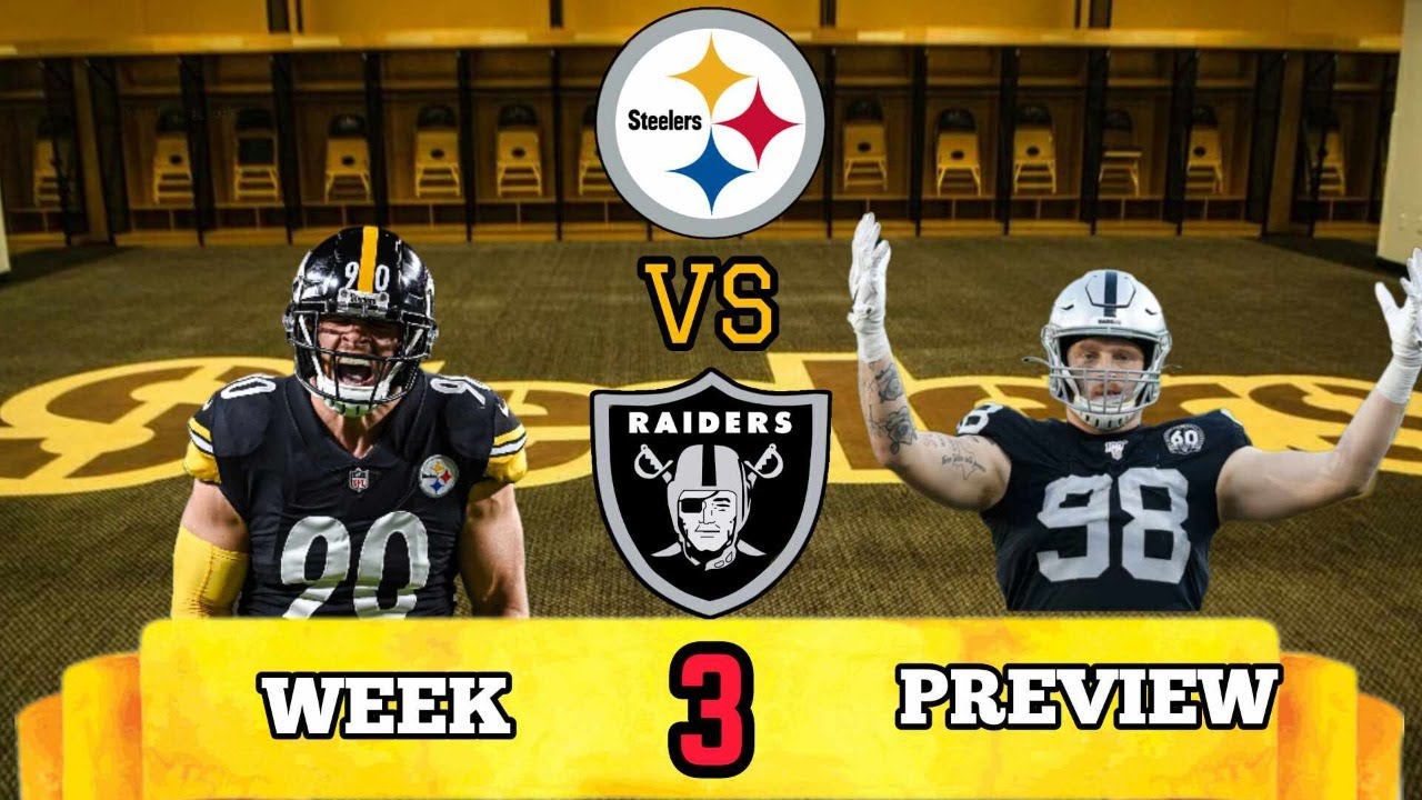 Pittsburgh Steelers Vs Las Vegas Preview: Un-Official Steelers Podcast #steelers #raiders #nfl 1 Pittsburgh Steelers Vs Las Vegas Preview: Un Official Steelers Podcast #steelers #raiders #nfl