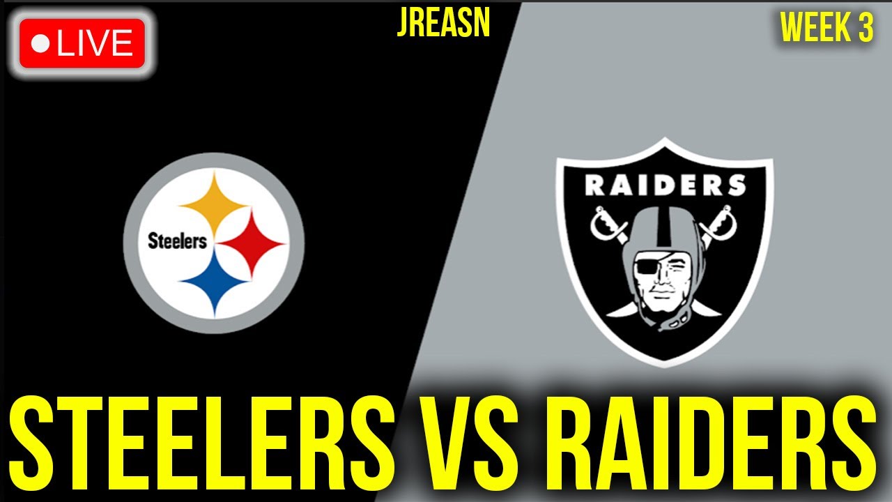 Pittsburgh Steelers Vs Las Vegas Raiders Live Stream Nfl Week 3 Sunday Night Football Play By Play