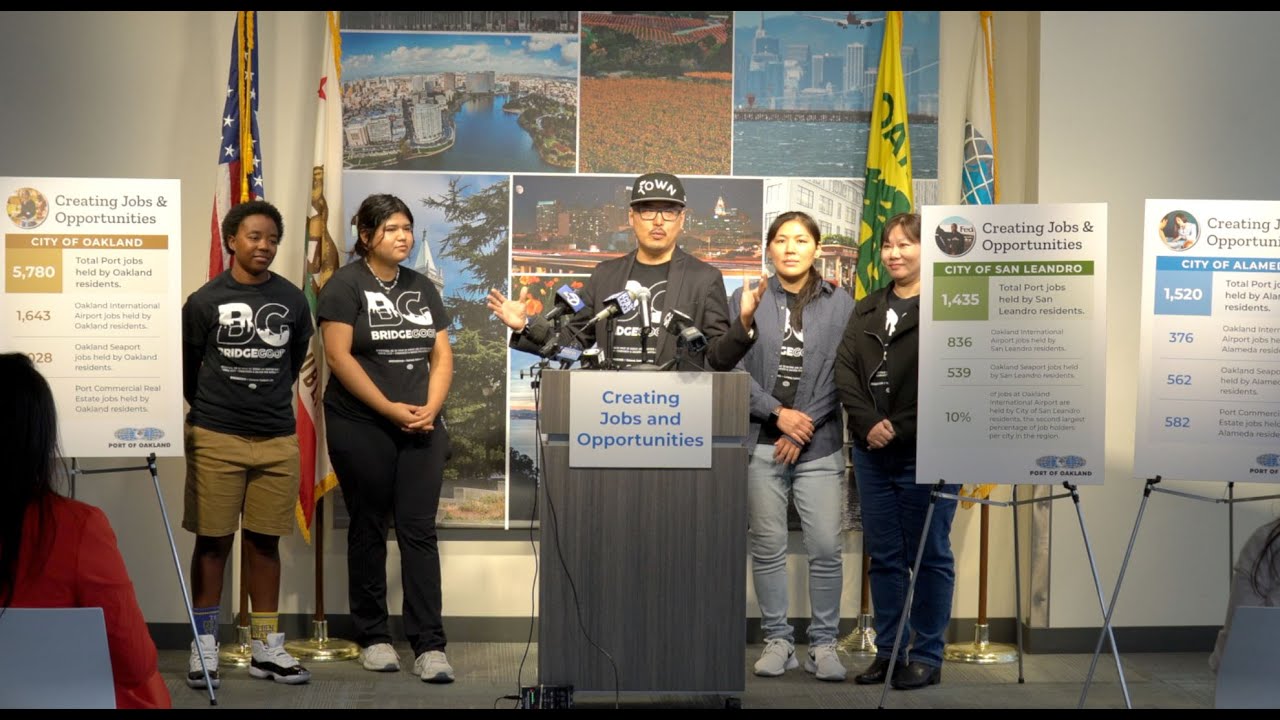 Port Of Oakland Press Conference