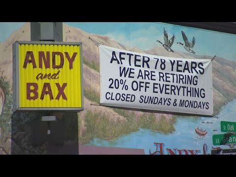 Portland outdoor and military surplus store Andy and Bax closing after 78 years 2 Portland Outdoor And Military Surplus Store Andy And Bax Closing After 78 Years