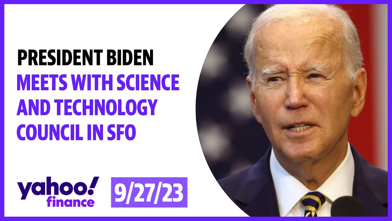 President Biden Meets With Council On Science And Technology In San Francisco