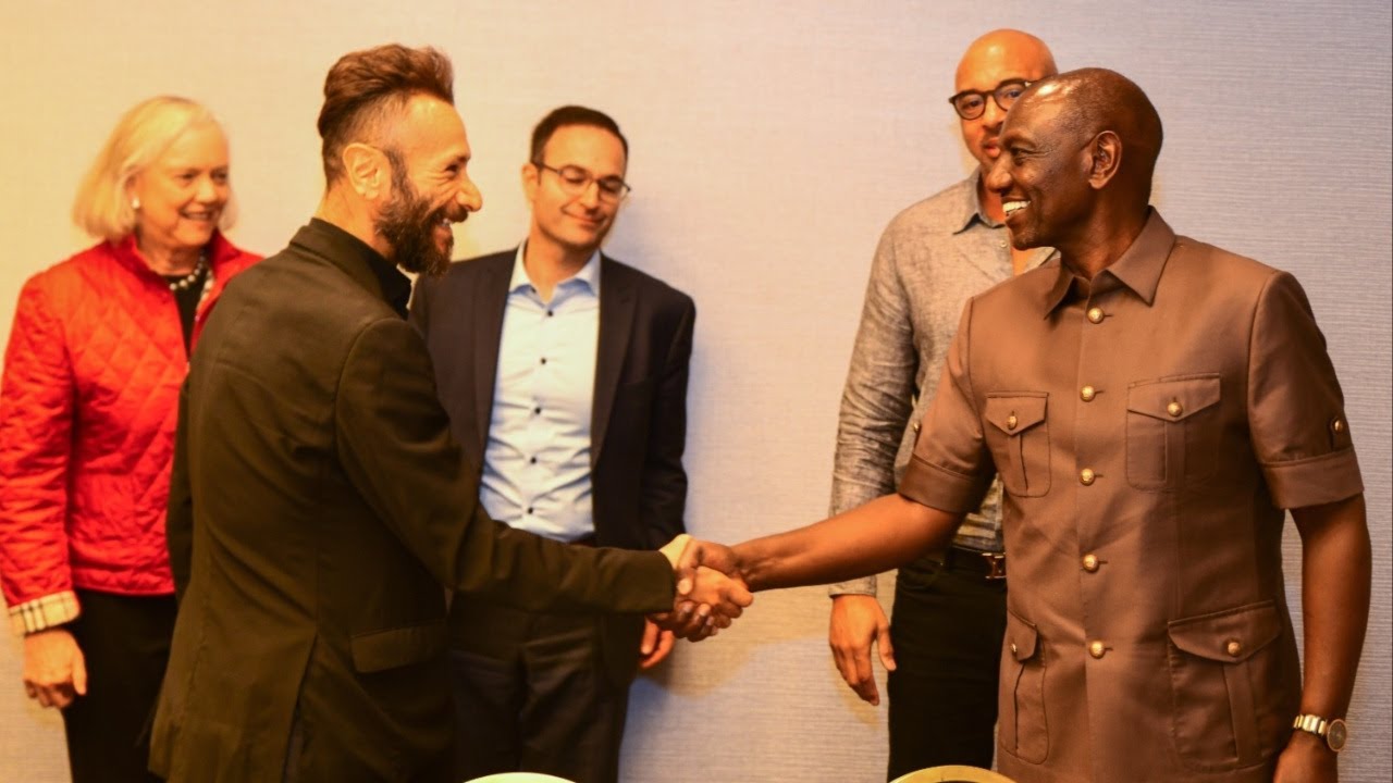 President Ruto Meets The Grammy’s Ceo, Harvey Mason In Los Angeles, Usa!!