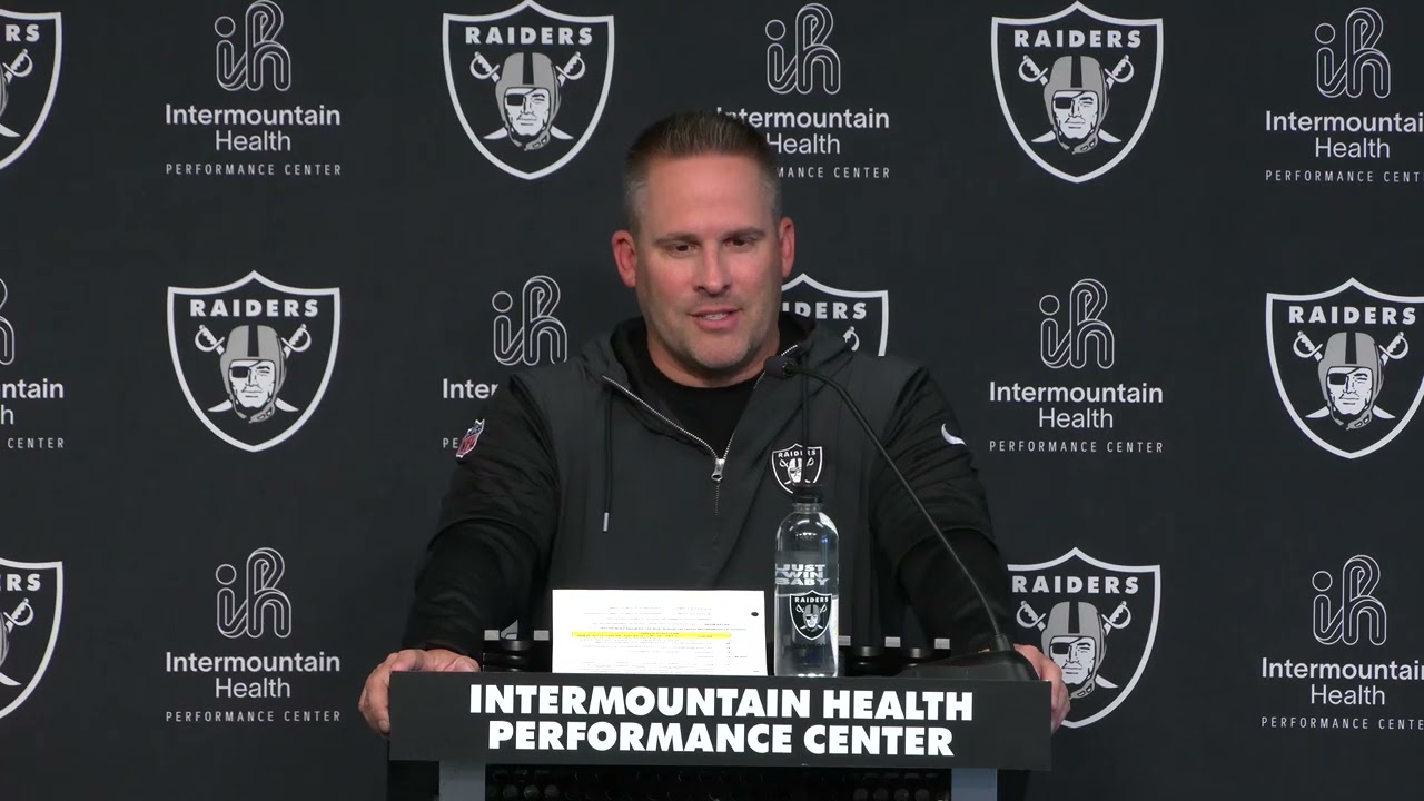 Raiders Head Coach Josh Mcdaniels On Week 4 Vs. Chargers – Sept 27, 2023