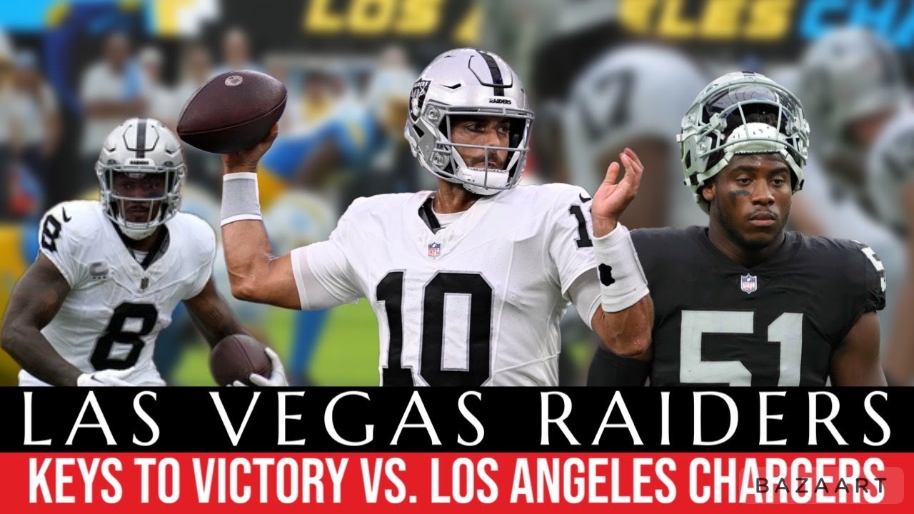 Raiders KEYS to Victory Vs. Los Angeles Chargers|Las Vegas Raiders News & Updates 1 Raiders Keys To Victory Vs. Los Angeles Chargers|las Vegas Raiders News & Updates